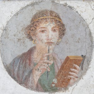 Rooma-aegne portree, väidetavalt Sapphost